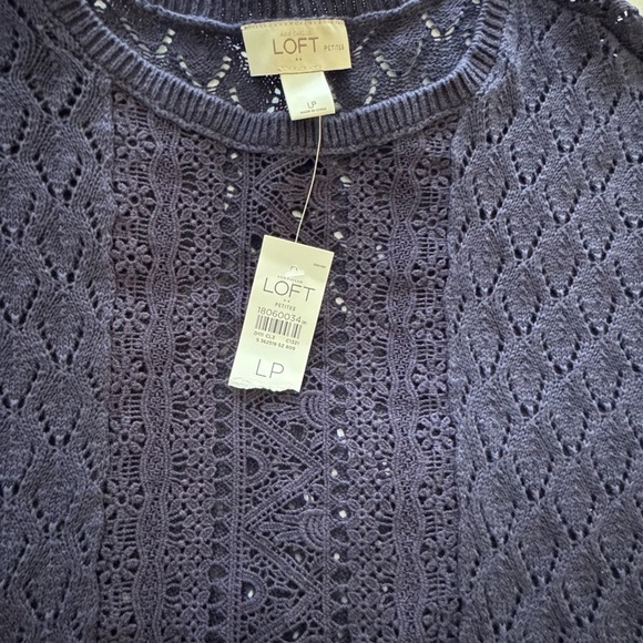 Loft sweater blue PL NWT - Picture 3 of 3